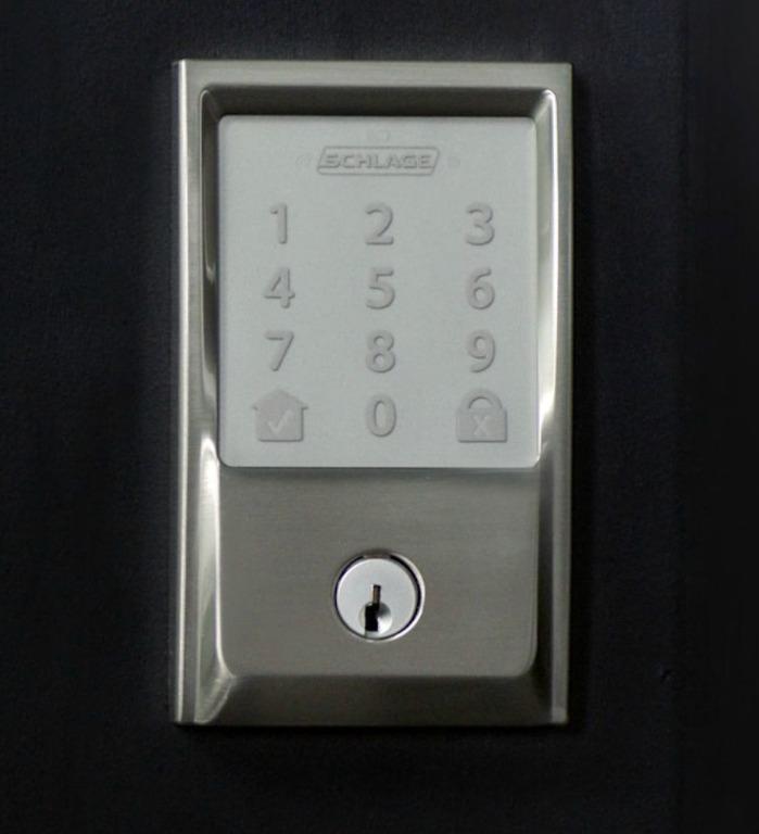 Schlage Encode™ Smart WiFi Deadbolt with Century Trim (Category: Electrical, Adaptors & Sockets) located in Marikina City. Submitted by skowshop (Listing ID 1111401049, Image 1). Description: FEATURES: * Built-in WiFi allows you to lock/unlock from anywhere, plus set up guest access codes for recurring, temporary or permanent access when paired with the Schlage Home app or Key by Amazon app, no additional accessories required. * For additional co