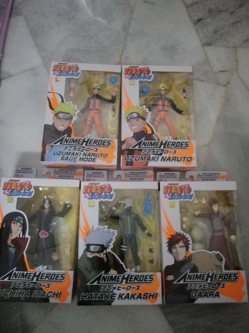 Bandai Anime Heroes Naruto 65 Action Figure Uzumaki Naruto Sage of Six  Paths Mode 36908  Best Buy