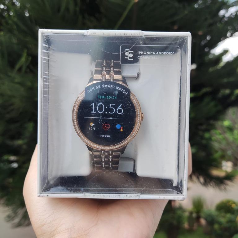 Smartwatch Fossil ftw6073 segel gen5e rg blink2 Barang Mewah Jam