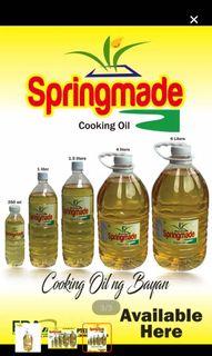 Springmade cooking oil