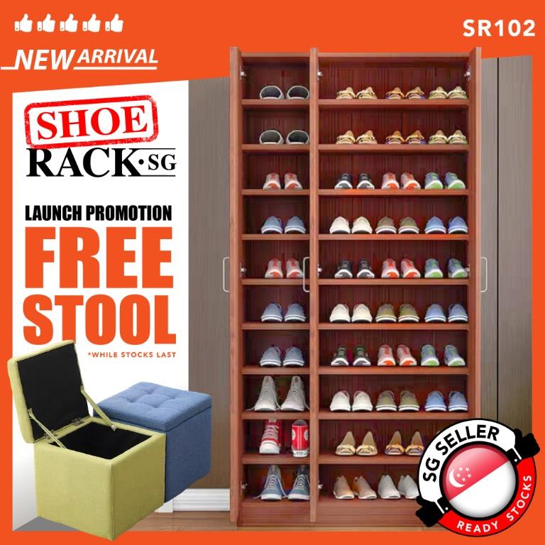 Ready assembled shoe on sale cabinet