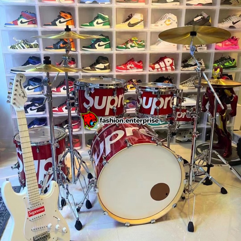 Supreme Pearl Session Studio Select Drum Set Red - SS19 - US