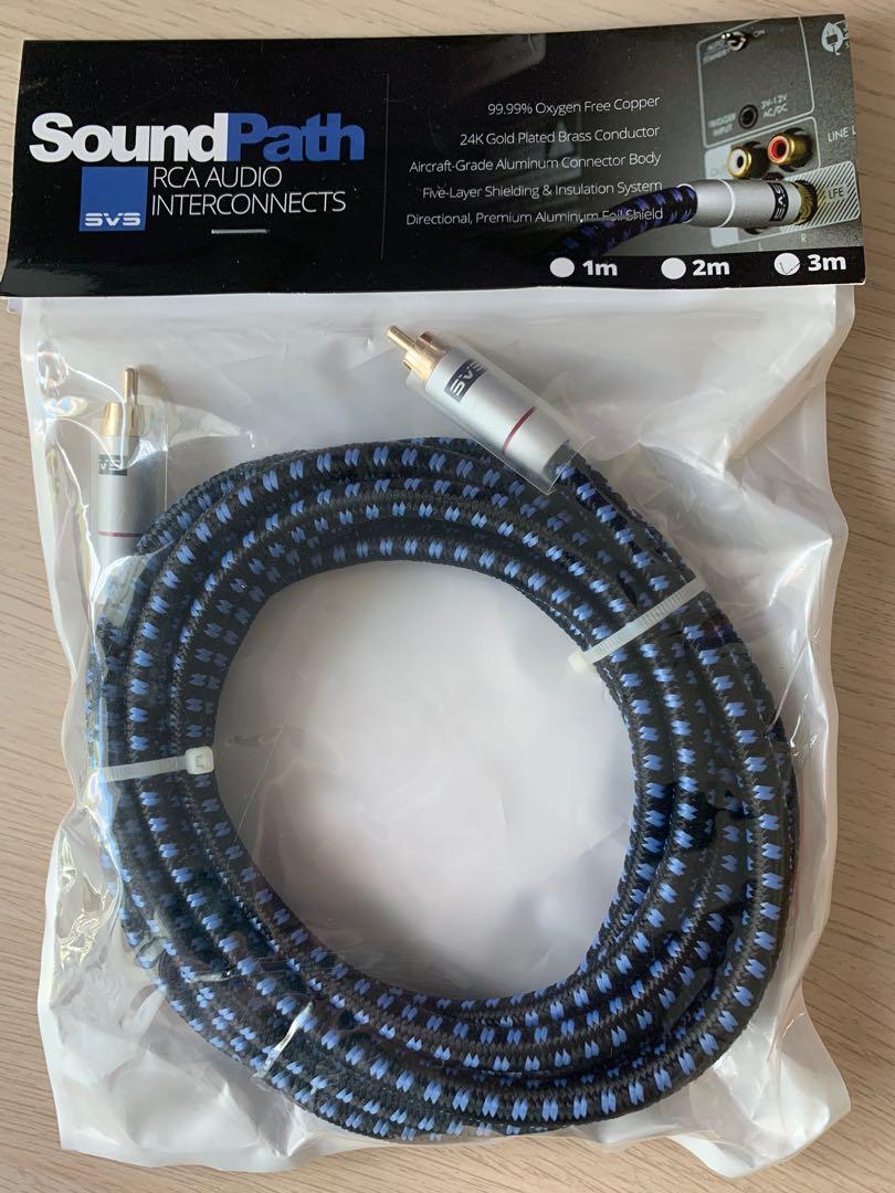 SVS SoundPath RCA audio cable Audio Soundbars Speakers