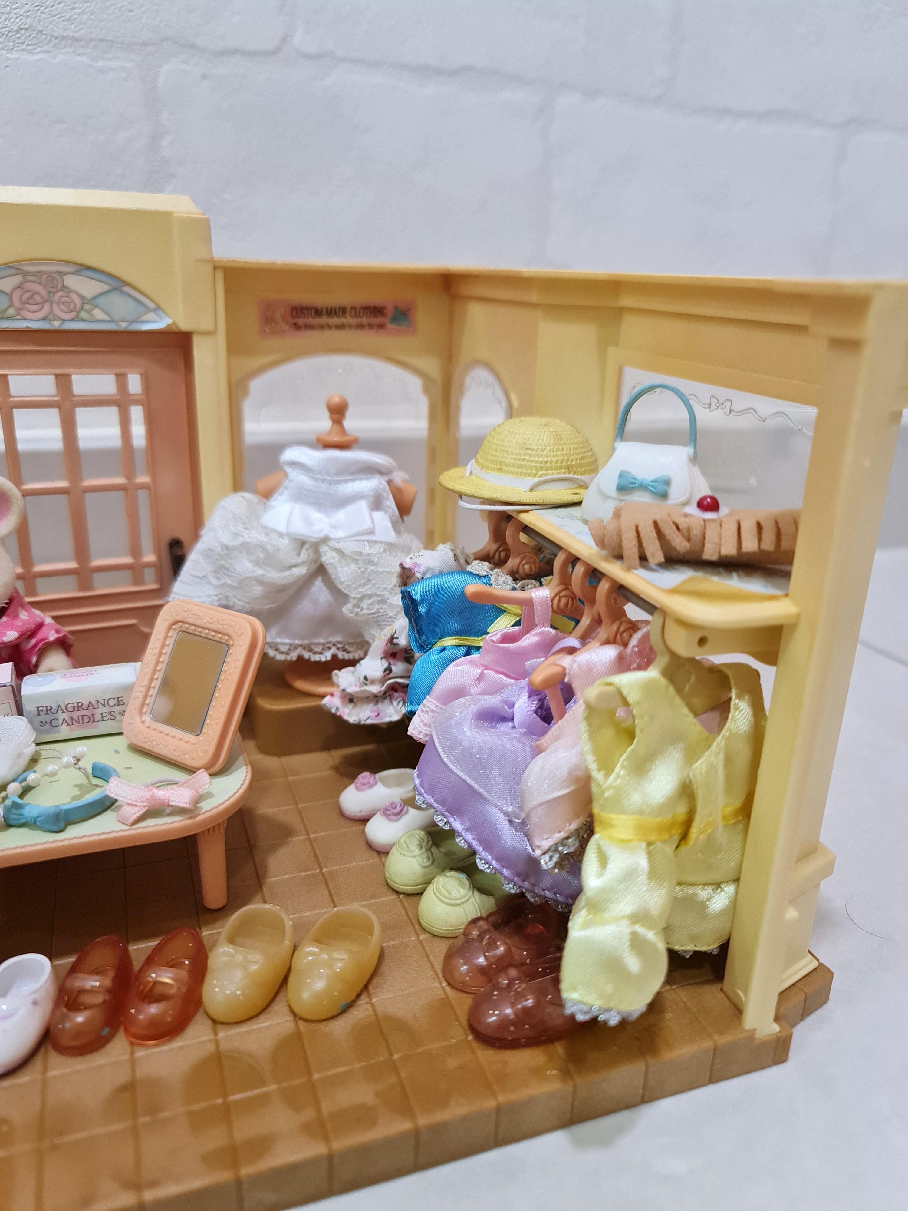 Sylvanian families dress shop clearance