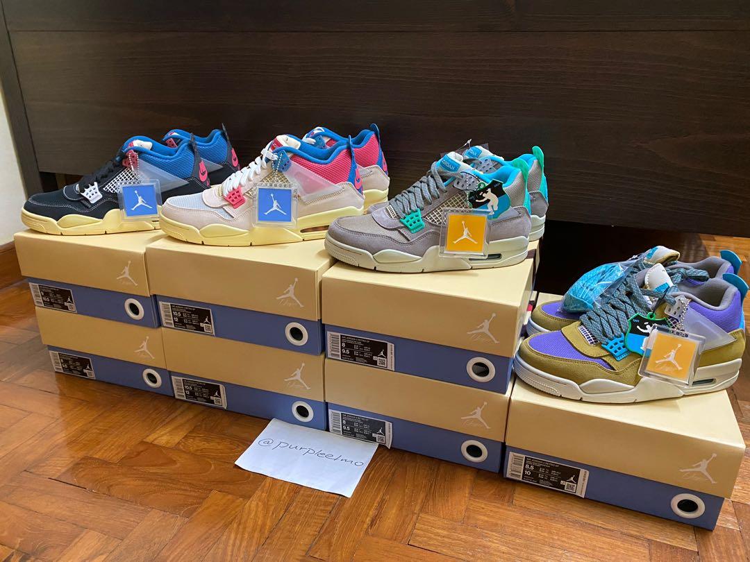 air jordan 4 union box