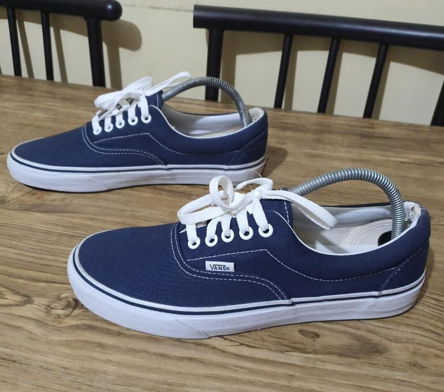 Vans Era Navy Blue Size Mens 9Mens 10.5Womens 27cm Men s Fashion