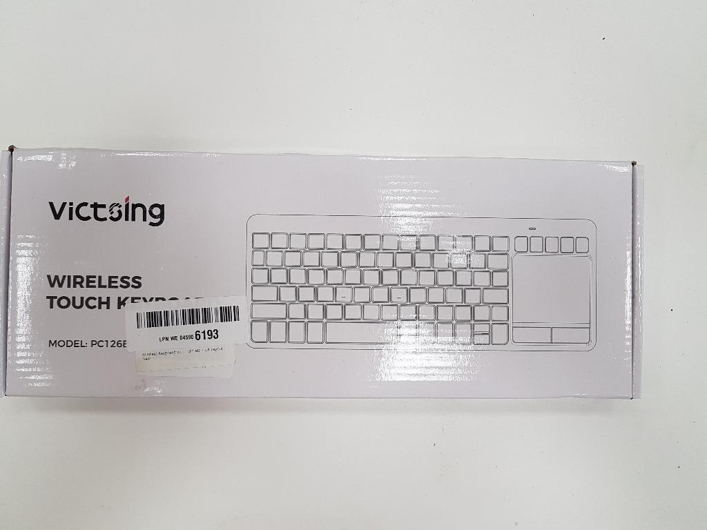 Victsing Wireless Keyboard w/ Touchpad, Computers & Tech, Parts