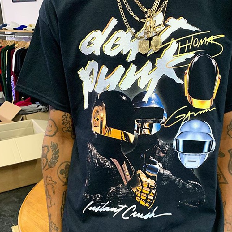 T shirt adidas daft punk deals