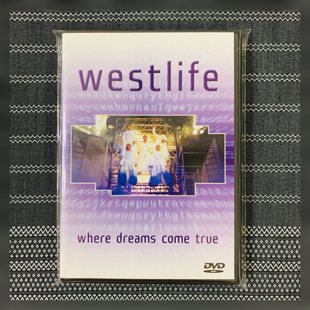 Westlife Where Dreams Come True CD + DVD, Hobbies & Toys, Music