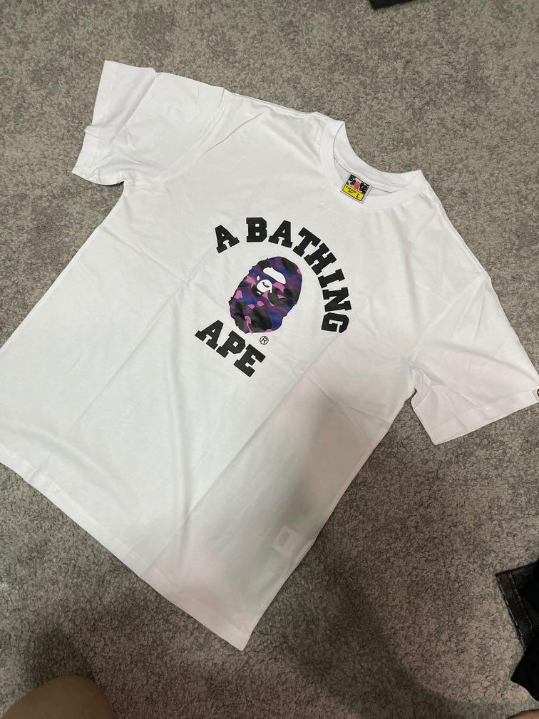 bathing ape white