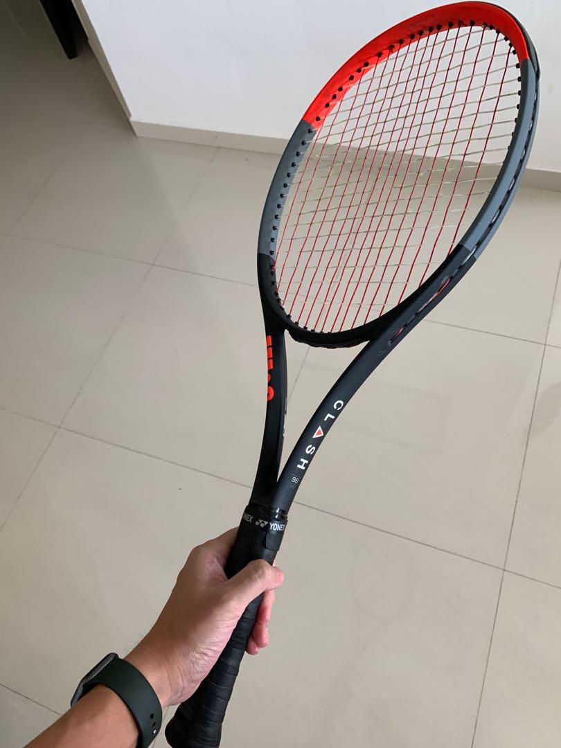 WILSON CLASH 98 v1 G2, Sports Equipment, Sports & Games, Racket 