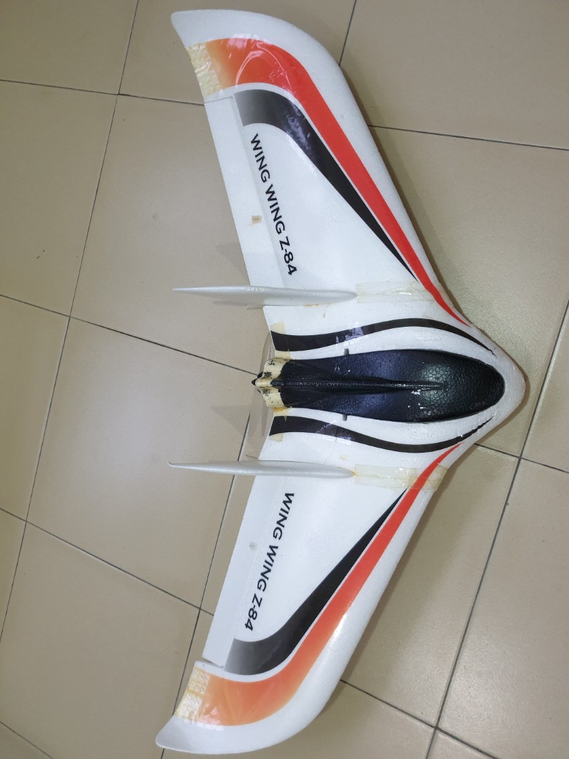 Wing wing Z84 845mm rc plane, Hobbies & Toys, Toys & Games on Carousell
