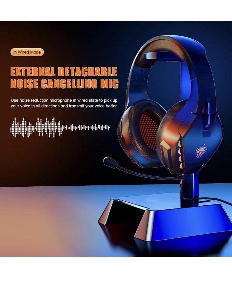 Phoinikas detachable wired over ear gaming headset sales