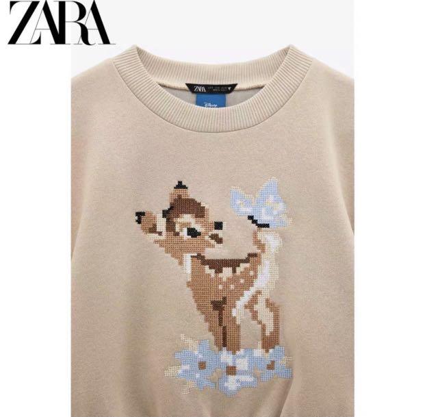 Zara + Bambi Disney Sweatshirt