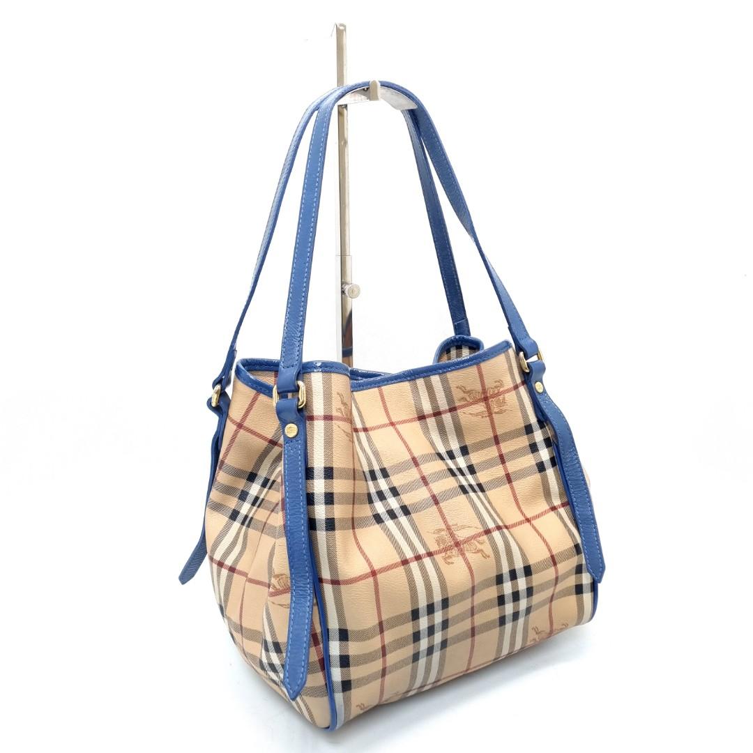 Authentic Burberry Check Haymarket Tote Bag, Luxury, Bags & Wallets on  Carousell