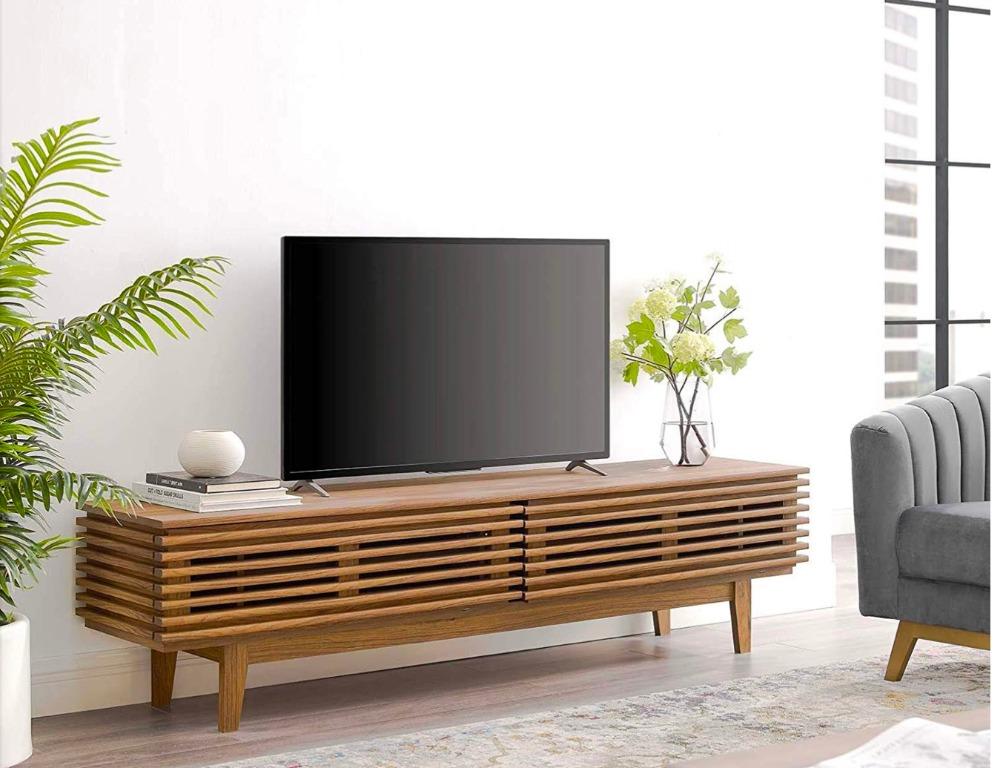 Modern low best sale tv console