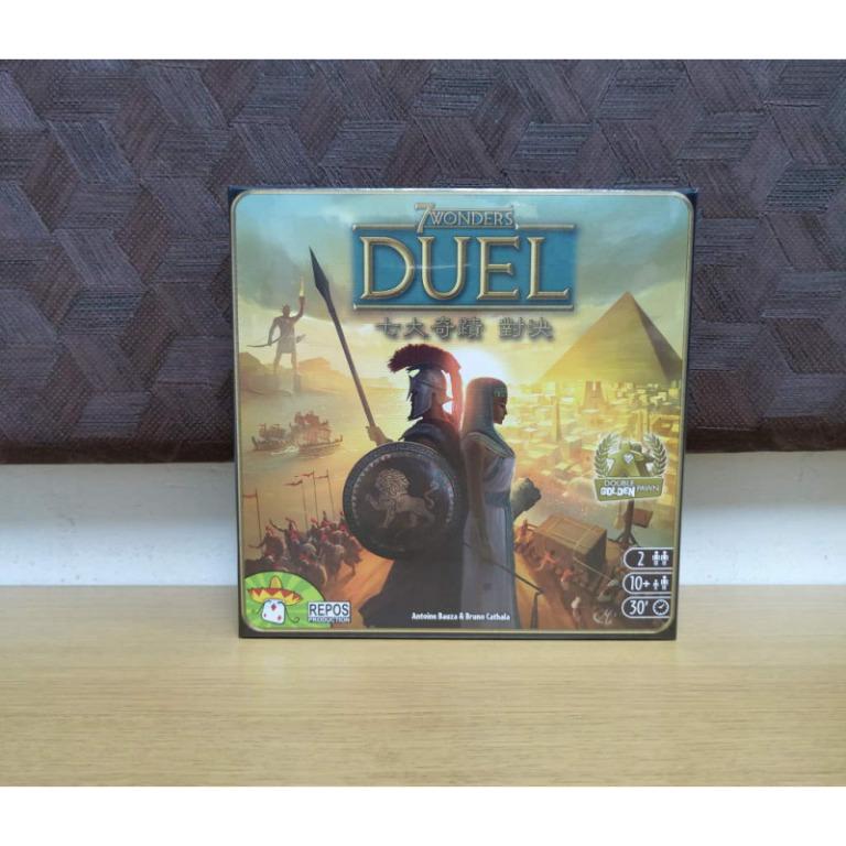 七大奇蹟 對決7 Wonders Duel 繁體中文版桌遊二人遊戲 興趣及遊戲 玩具 遊戲類 Carousell