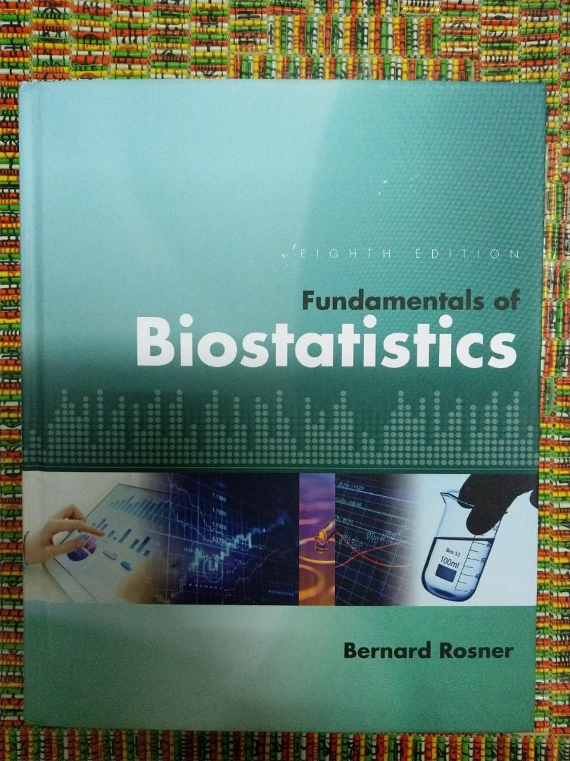 基礎生物統計學 第八版原文書 fundamentals of biostatistics