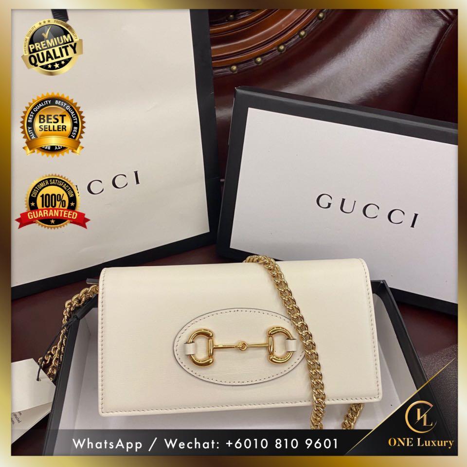 🔥 GUCCI HORSEBIT 1955 WALLET WITH CHAIN SHOULDER BAG 621892, Luxury, Bags  & Wallets on Carousell