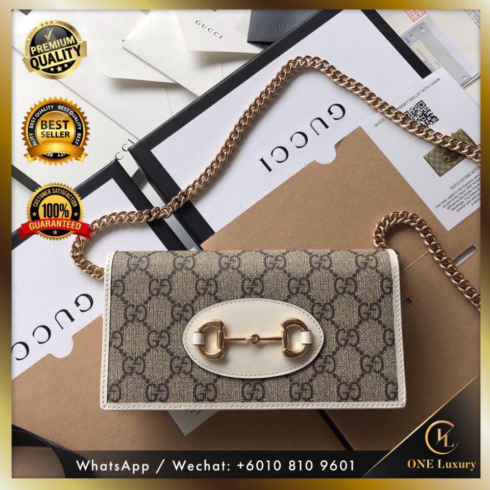 🔥 GUCCI HORSEBIT 1955 WALLET WITH CHAIN SHOULDER BAG 621892, Women's  Fashion, Bags & Wallets, Purses & Pouches on Carousell