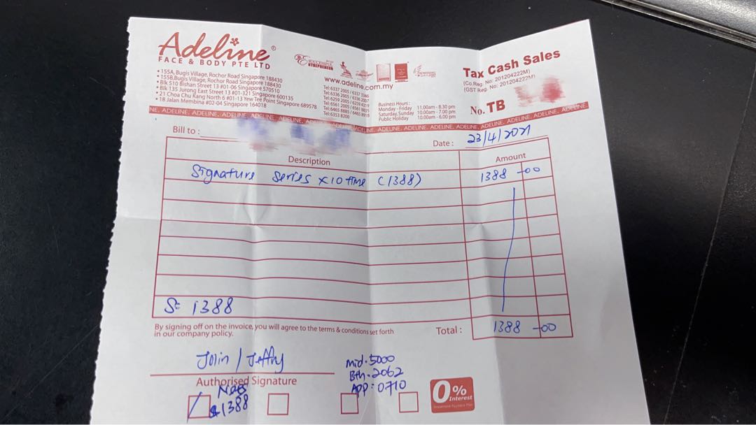 Adeline Face and Body PTE Ltd, Beauty & Personal Care, Face, Face Care on Carousell