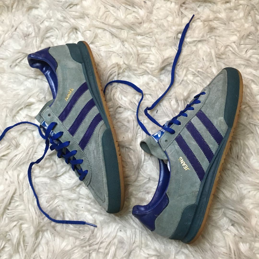 Adidas originals jeans mkii vista green dark blue hot sale