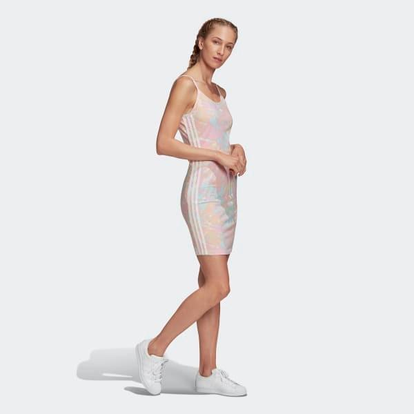Adidas tie shop dye tank dress