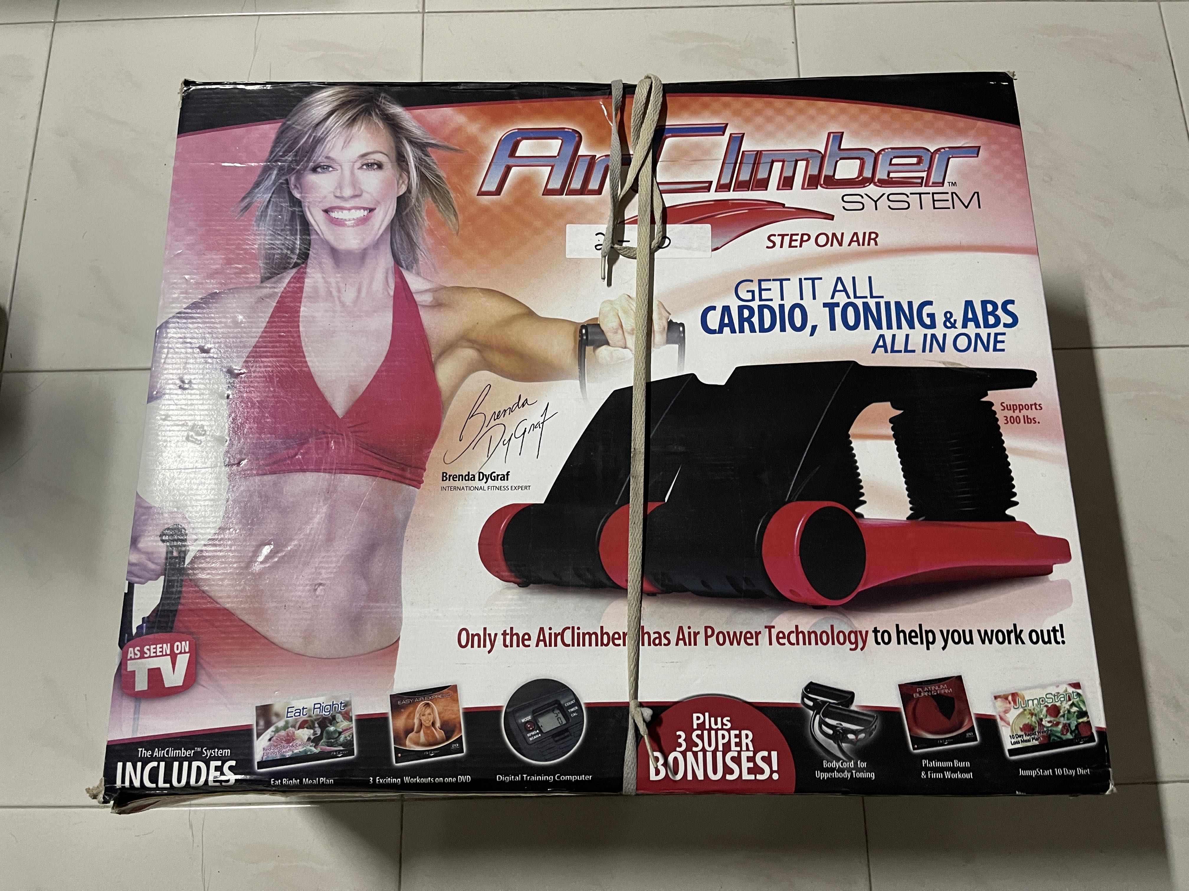 Air Climber System Sports Equipment Exercise Fitness Cardio