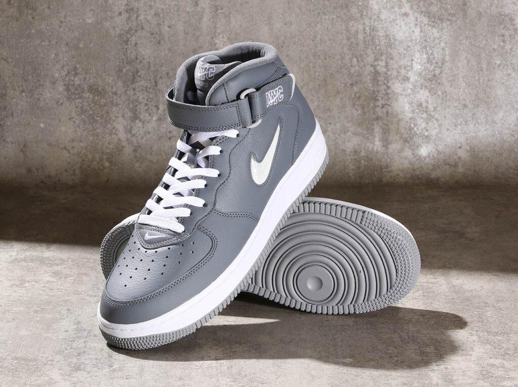 Nike Air Force 1 Mid Jewel NYC Cool Grey