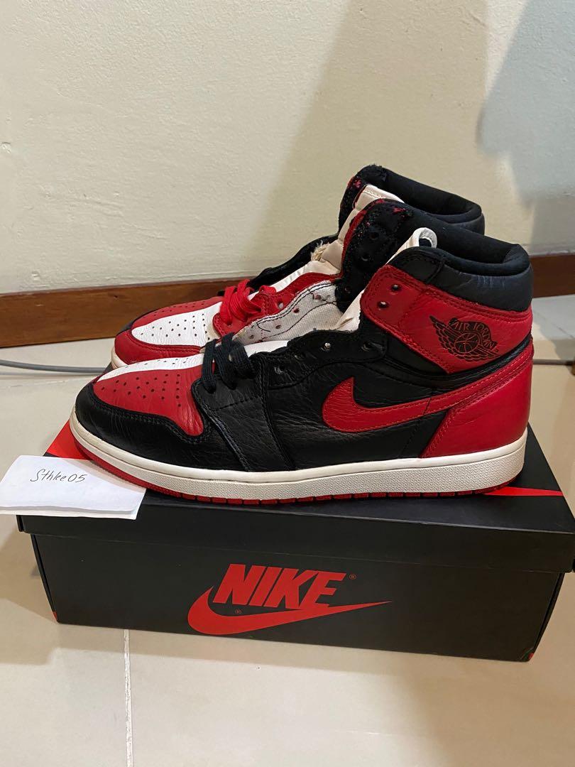Air Jordan 1 Homeage Home, Men's Fashion, Footwear, Sneakers on Carousell