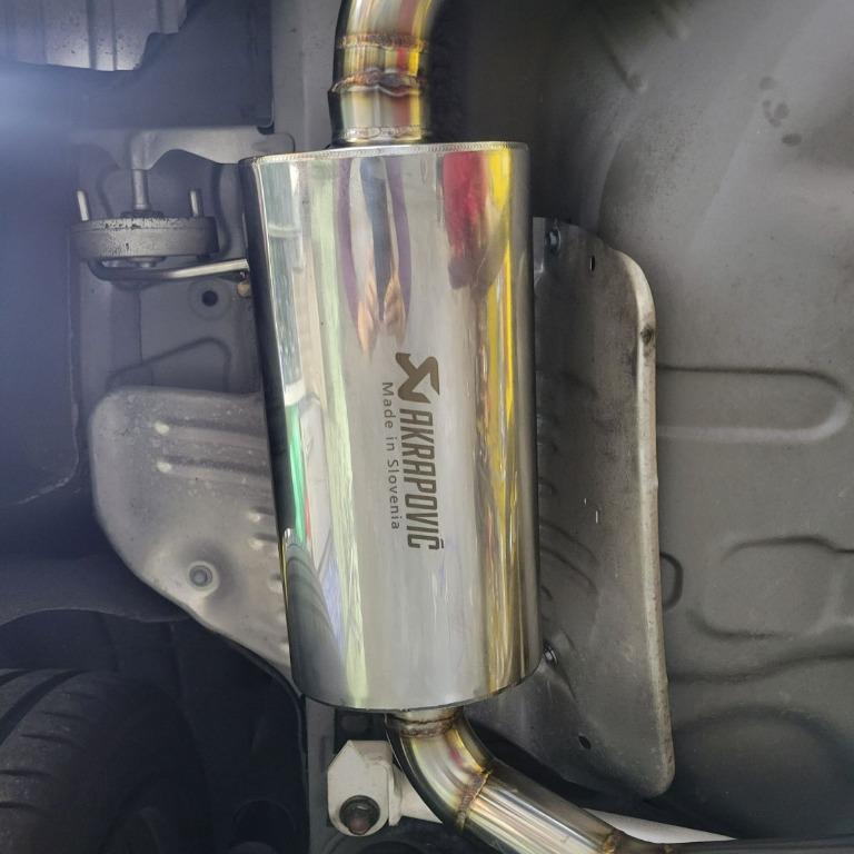Akrapovic exhaust store car