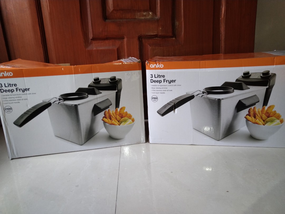 Anko 3liters Electric Deep Fryer, Furniture & Home Living, Kitchenware