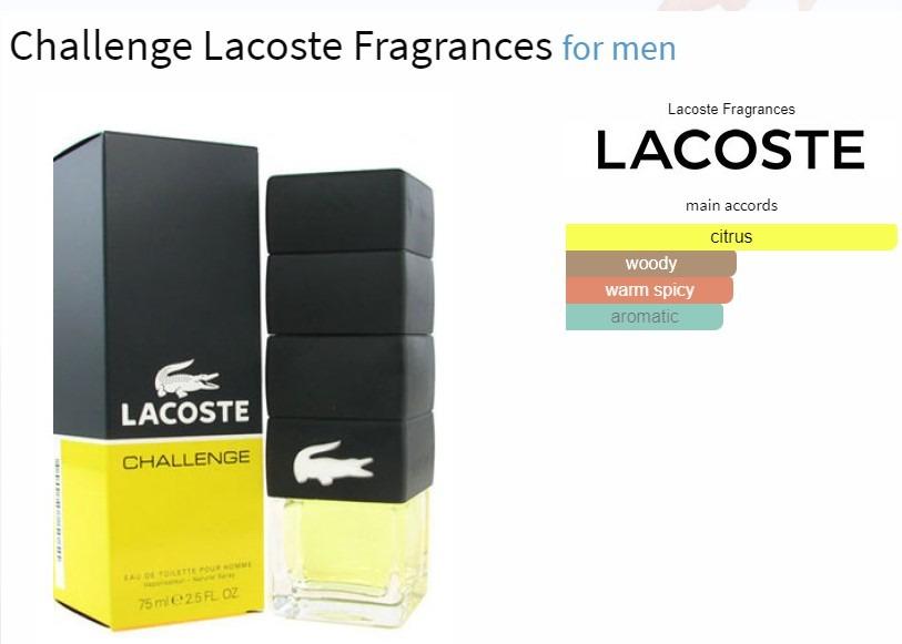 Lacoste challenge 125ml sales