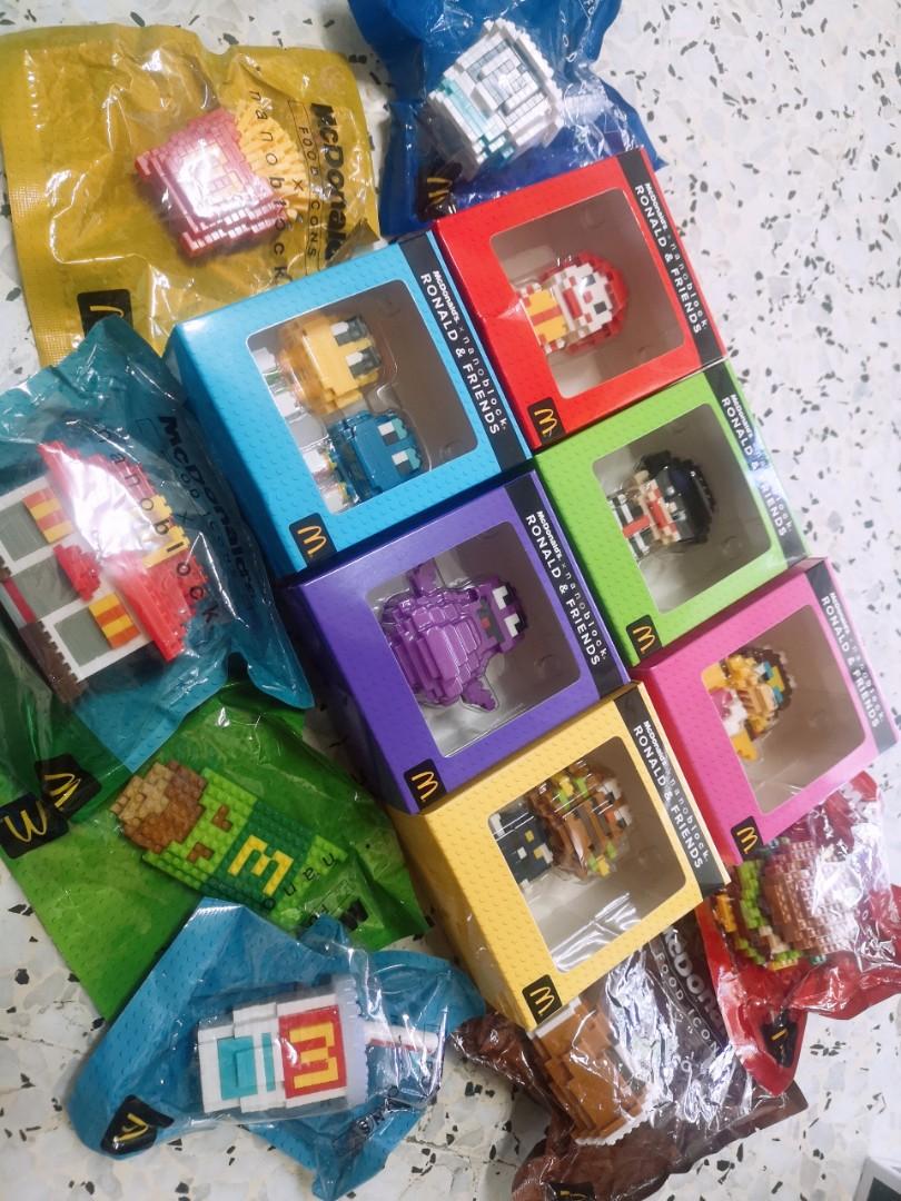Authentic Mcd Mcdonald Nanoblock Set Toys Games Action Figures Collectibles On Carousell
