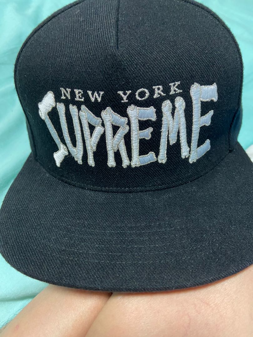 supreme bones hat