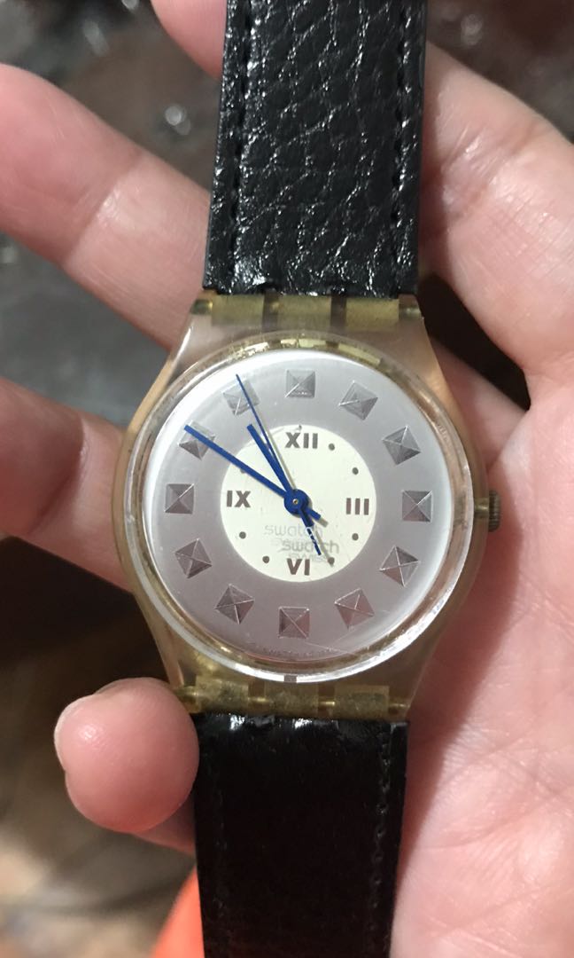 bidfun-db Archive: Wrist Watches: 907: Gents Swatch Automatic, 1992