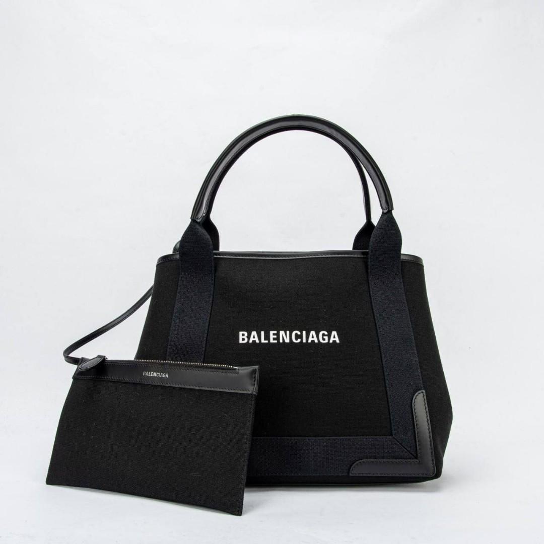 balenciaga cabas xs black