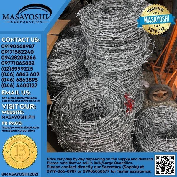 Bulk barbed wire outlet