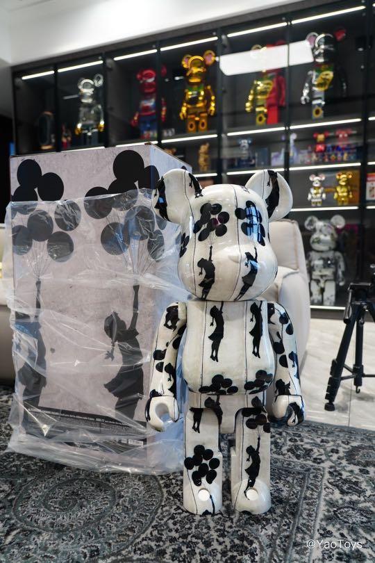 Bearbrick Flying Balloon Girl 1000% 气球女孩, Toys & Games, Other Toys on