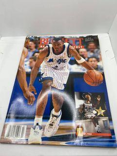 Beckett Basketball Magazine Monthly Price Guide March 1996 Anfeenee Hardaway
