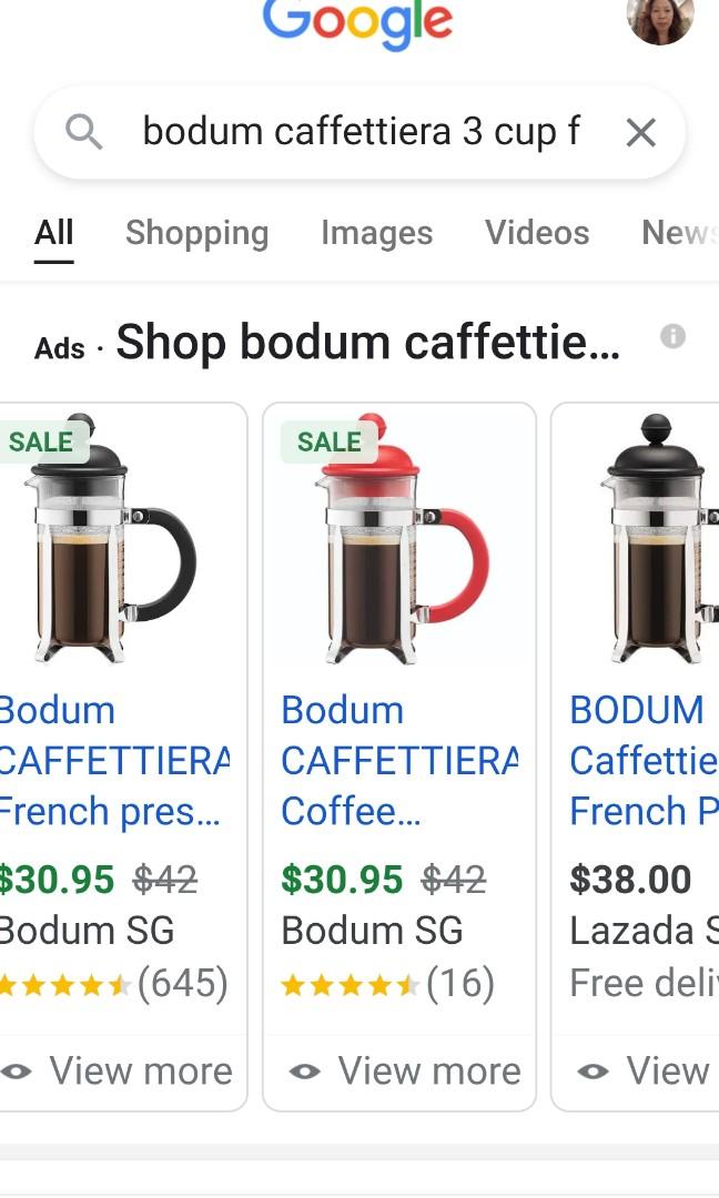 Brand new Bodum coffee press, made in Portugal, bought in Japan., TV