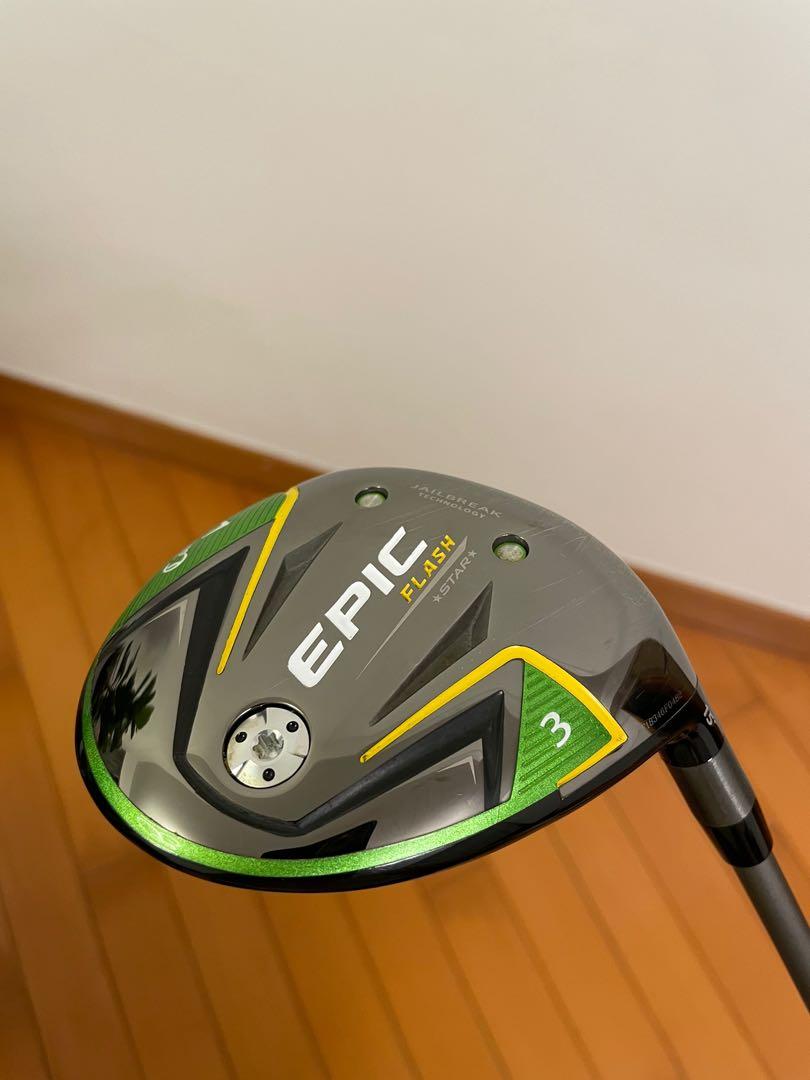 Callaway Epic Flash Star #3 Fairway Wood - JDM Version, 運動產品