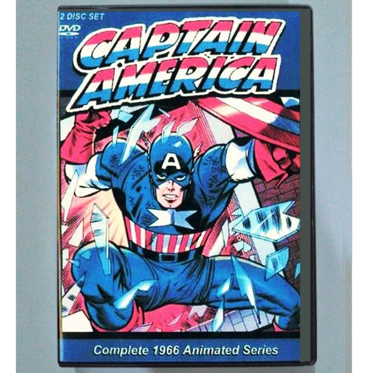 CAPTAIN AMERICA (1966) COMPLETE ANIMATED SERIES UP$14.00 NOW$10.00 ...