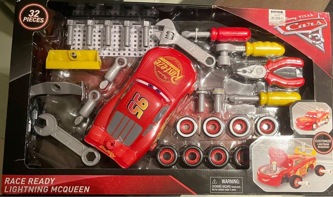 Disney Cars Race Ready Lightning McQueen Tool Kit