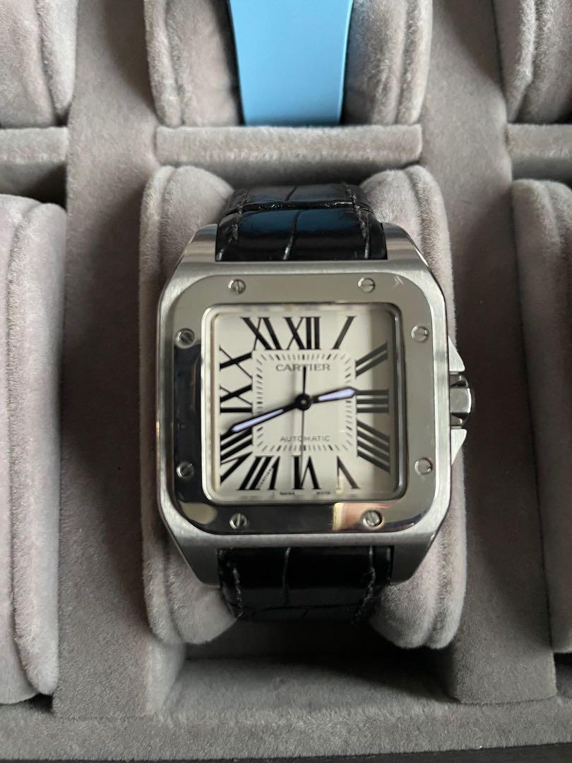 Cartier santos 100 for sale store