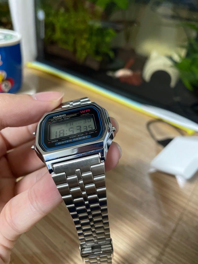 Casio watch sales a159w
