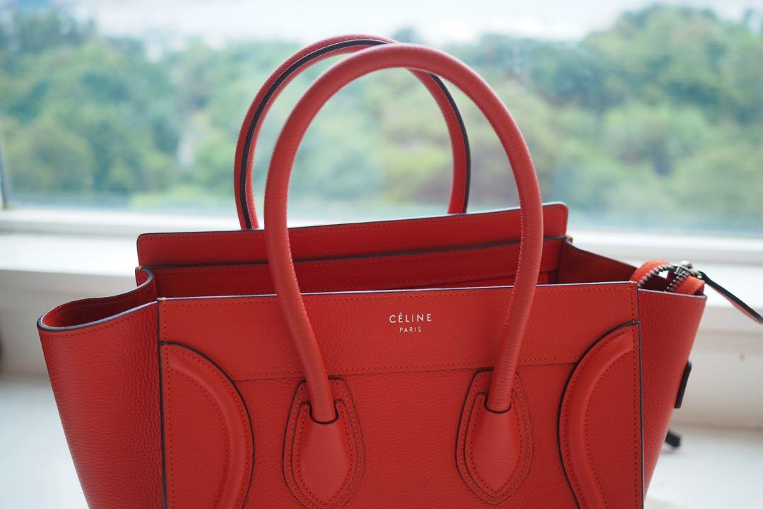 Celine vermillion hot sale