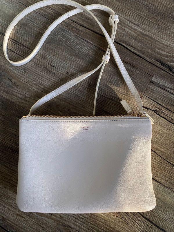 Celine trio white sales