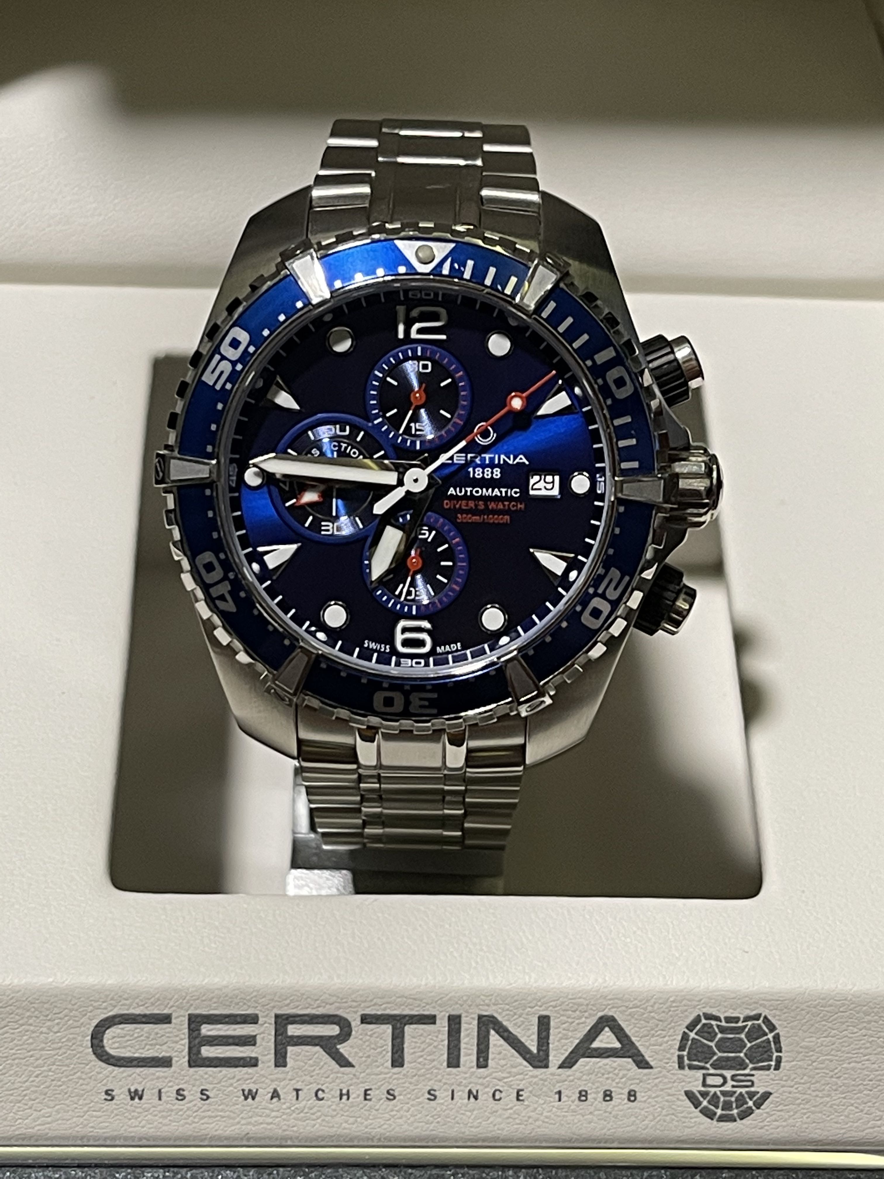 Certina DS Automatic Divers Watch Luxury Watches on Carousell