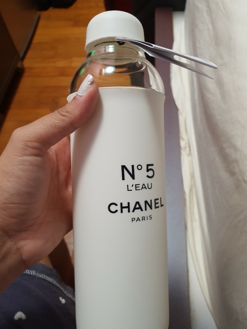 Chanel factory 5 water bottle with tags